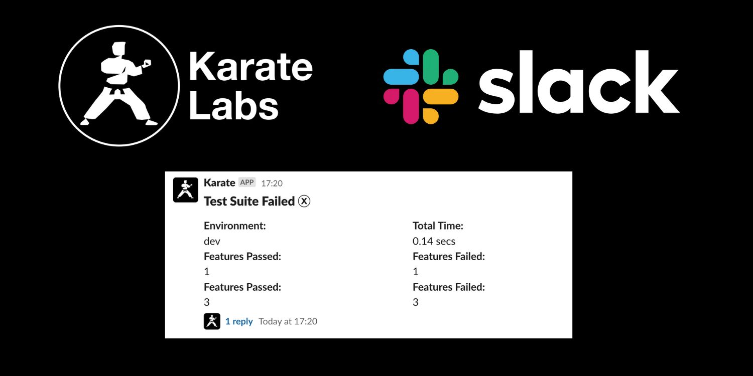 Karate Slack Integration